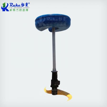 漂浮河道治理立式環(huán)流浮筒潛水?dāng)嚢铏C(jī)推流式浮筒攪拌機(jī)